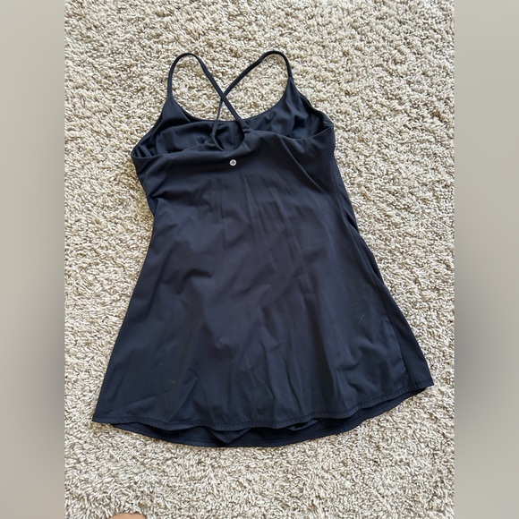 Halara Softlyzero Plush Backless Active Dress-Easy Peezy Edition Black L - Picture 4 of 8